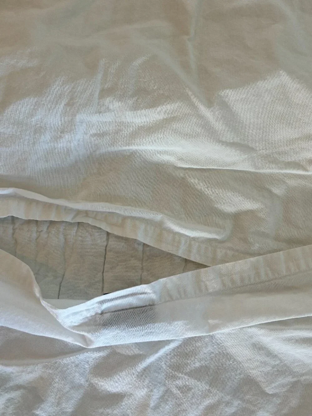 Vintage Ralph Lauren Quilted Euro Pillow Sham Blue Chambray 26x26